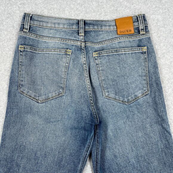 DUER High Rise Straight Leg Jean - Picture 14 of 15